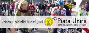 Bicicliştii clujeni pornesc la marş prin oraş