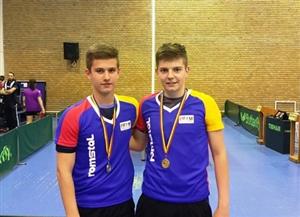 Rareș Șipoș - triplu campion național de tenis de masă la juniori II
