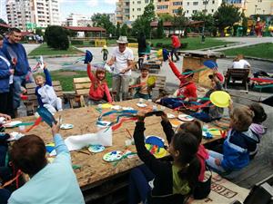 Sufrageria urbană, pe malul lacului din Gheorgheni 