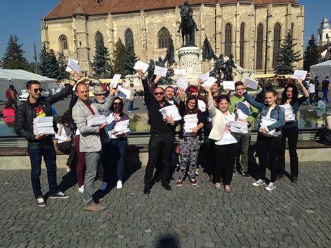 De carte nu scapi. La Cluj 