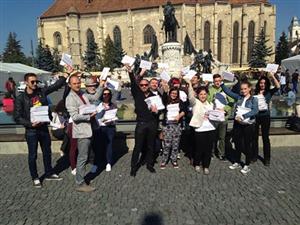 De carte nu scapi. La Cluj 