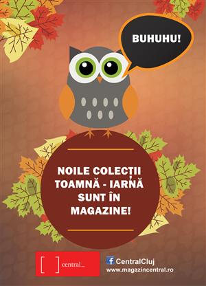 Noile colecţii toamnă-iarnă sunt în magazine, la Central (P)