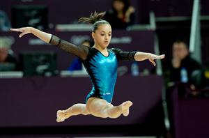 Larisa Iordache, medalie de bronz la individual-compus, la Campionatele Mondiale de gimnastică