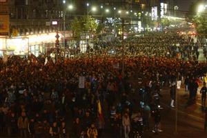 Tragedia din Colectiv.  Peste 25.000 de români în stradă. Se face mobilizare si la Cluj