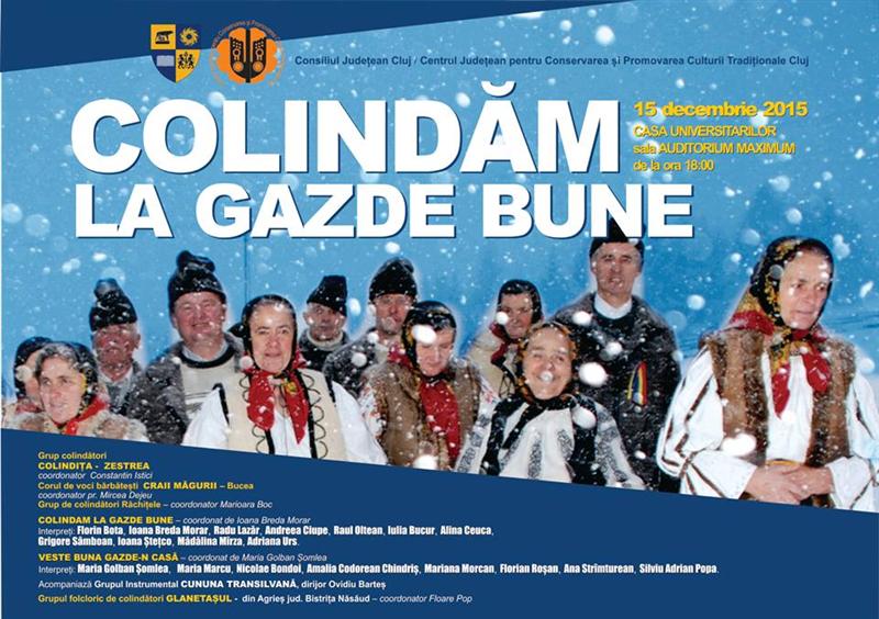 Spectacol concert de colinde la Auditorium Maximum