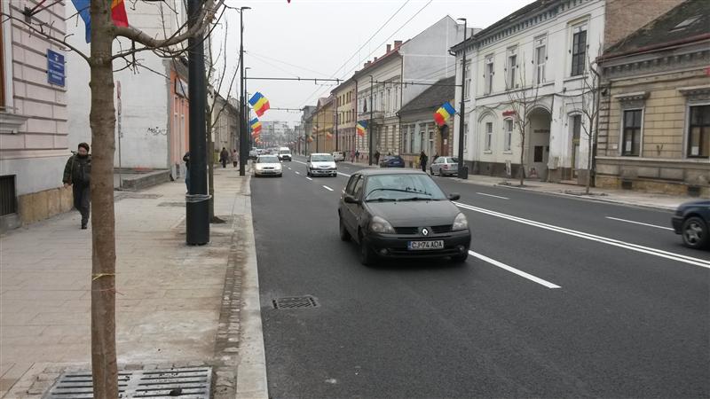 Strada Moţilor, aproape gata. Au fost trasate marcajele FOTO