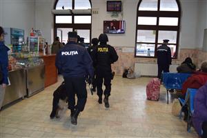 Trecerea în noul an, păzită de polițiști
