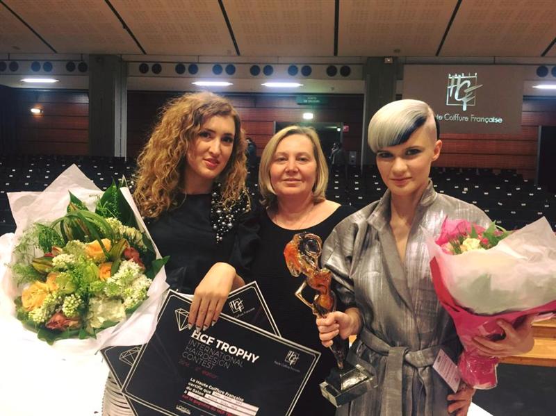 Stilista clujeană Romina Sabou a câștigat titlul mondial la Paris
