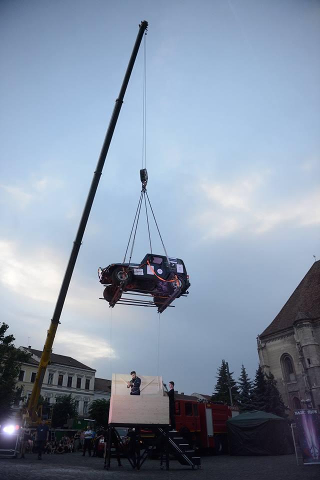 Spectacole de magie în Parcul Central şi pe Cluj Arena
