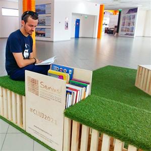 Bibliotecă gratuită în incinta aerogării clujene