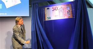 Noua bancnotă de 50 de euro