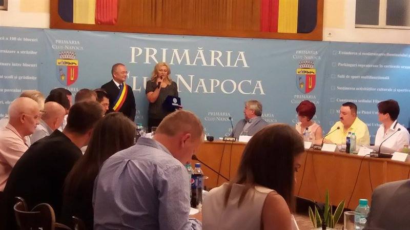 Claudia Anastase, în lacrimi la Consiliul Local 