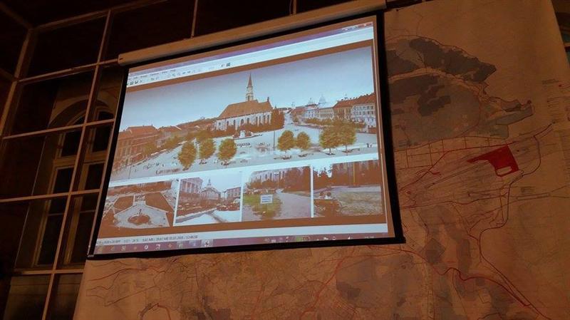 Roci vulcanice în Piaţa Unirii. Începe modernizarea