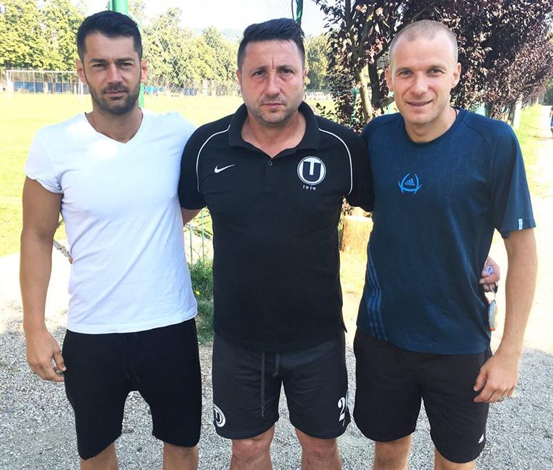S-au întors la ”U”. Păcurar și Giurgiu pun umărul la reconstrucția echipei