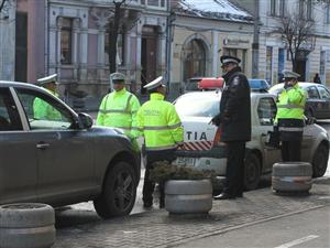 54 de permise reţinute şi 391 de amenzi la Cluj