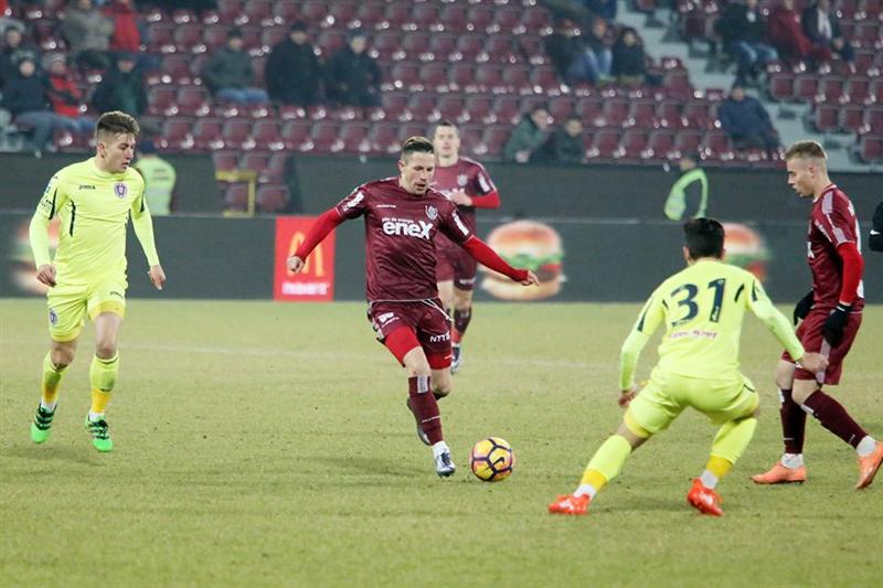 CFR trage din greu pentru a-și asigura locul de play-off. Deac: 