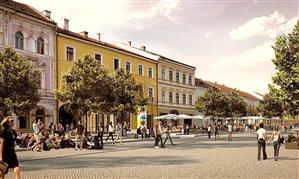 Clujul se pregăteşte de vară. Terase în Piaţa Unirii şi în Complexul sportiv Gheorgheni