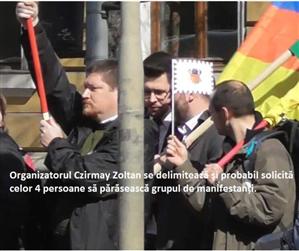 Jandarmii clujeni răspund acuzaţiilor UDMR privind incidentul de la Ziua Maghiarilor cu imagini FOTO/VIDEO