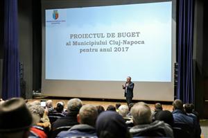 A fost adoptat bugetul Clujului pentru 2017. Pe ce vor fi cheltuiţi cei 1,3 miliarde lei