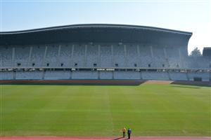 ROMÂNIA - DANEMARCA LA CLUJ. Starea gazonului de pe Cluj Arena FOTO