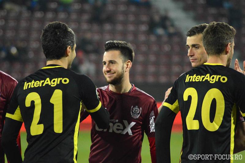 Trei jucători de la CFR, în echipa etapei a 2-a din play-off/play-out