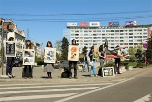 Veganii din Cluj au protestat împotriva „masacrului mieilor