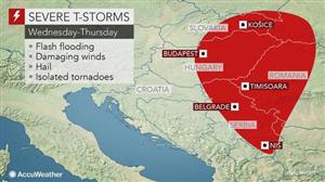 România, lovită de furtuni puternice. Risc de tornade în vest 