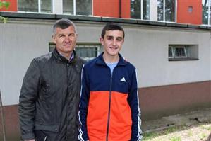 ”Puștiul” care visează să joace lângă idolii săi. Are doar 14 ani și a participat la un trial organizat de ”U”