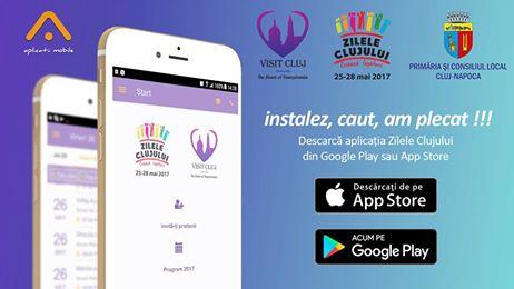 Aplicație mobilă pentru Zilele Clujului