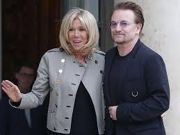 Brigitte Macron şi Bono, la Elysée pentru a găsi soluţii la problema sărăciei la nivel mondial