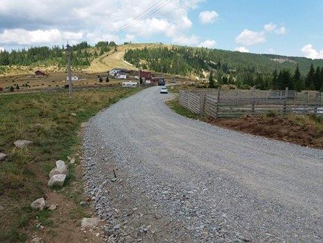 Se reabilitează drumul Muntele Băișorii-Muntele Mare