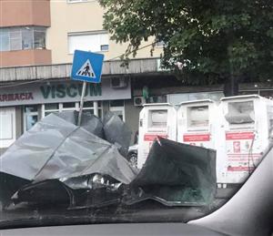Bilanţul furtunii de duminică la Cluj: 5 răniţi şi 44 de localităţi afectate