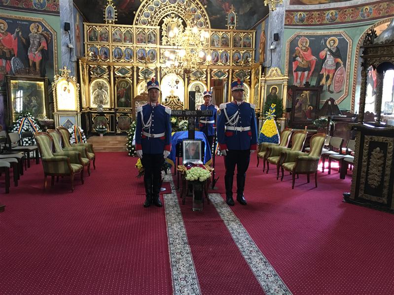 Mircea Ionescu-Quintus a fost înmormântat cu onoruri militare FOTO