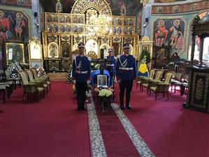 Mircea Ionescu-Quintus a fost înmormântat cu onoruri militare FOTO