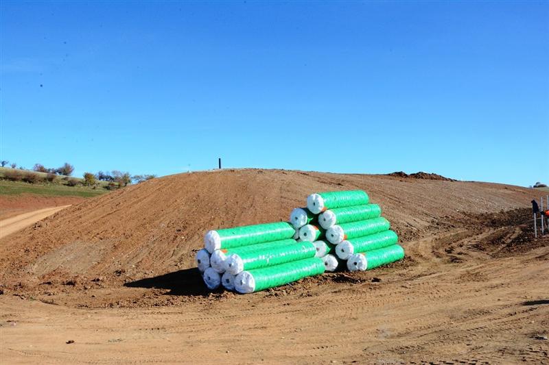 Ecologizarea depozitului neconform de la Huedin, aproape de finalizare