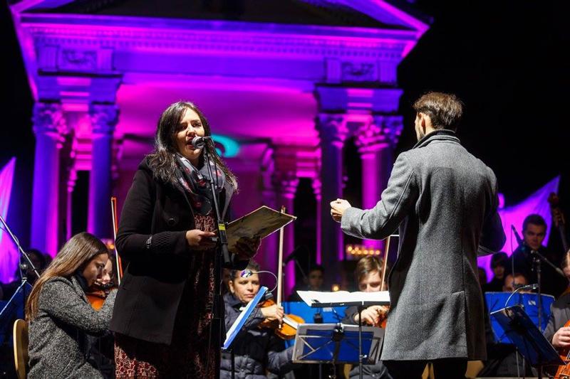 Ave Maria, concert special de Luminație în Cimitirul Central din Cluj FOTO/VIDEO