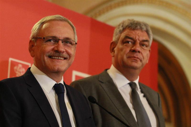 Liviu Dragnea şi Mihai Tudose, întâlnire cu parlamentarii PSD