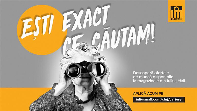 Iulius Mall Cluj te ajută să îți dezvolți o carieră în retail. Descoperă posturile vacante direct pe site (P)