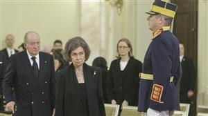 Regii Spaniei şi Suediei i-au adus un omagiu Regelui Mihai