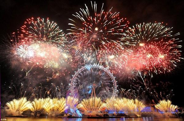 Cele mai spectaculoase artificii de Revelion din Europa 