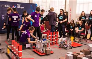 Competiție de robotică la Cluj 