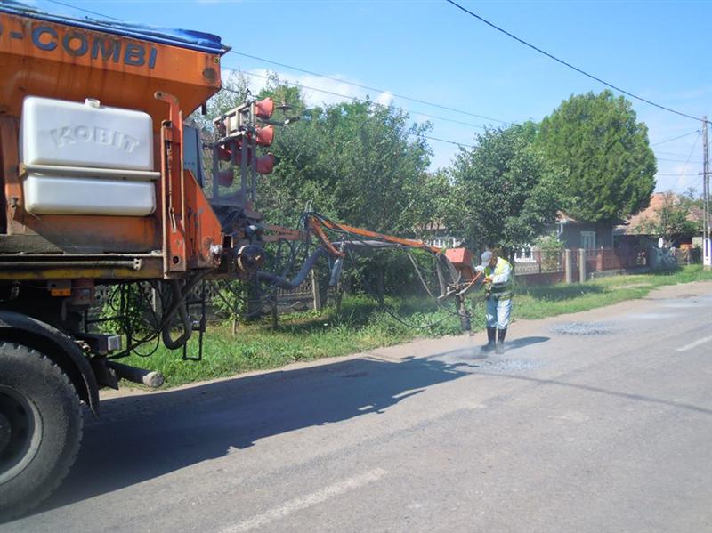 Bilanţul drumurilor Clujului în 2017. Lucrări de întreţinere pe 660 km 