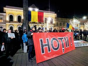 Nou protest în centrul Clujului VIDEO