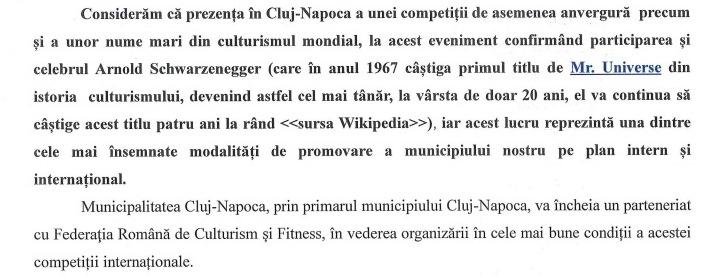 Schwarzenegger vine la Cluj. Spun organizatorii Cupei Mondiale de Culturism şi Fitness, cerând 70.000 lei de la Primărie