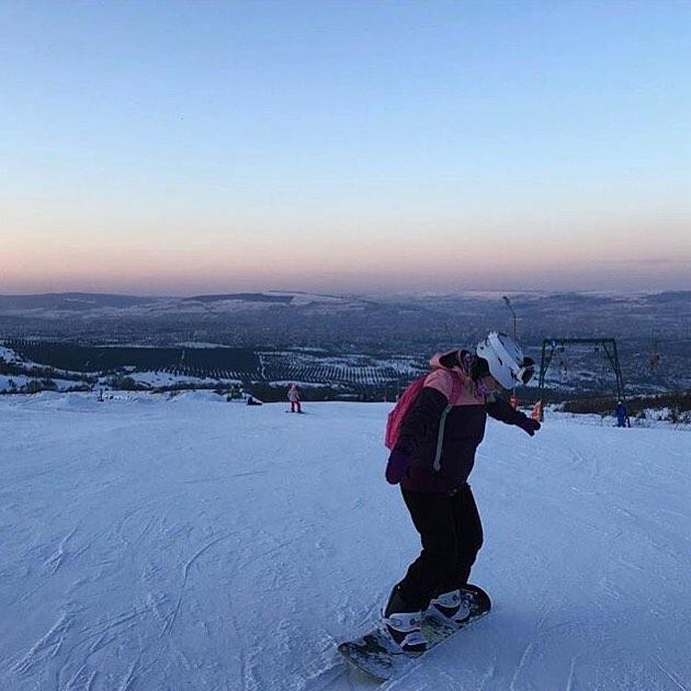 FOTO: Weekend la ski. Peisaje uimitoare pe pârtiile din Cluj