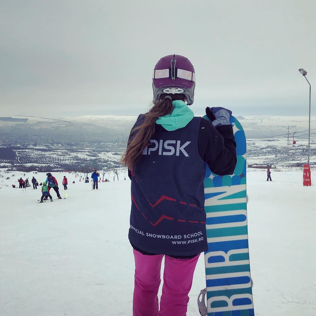 FOTO: Weekend la ski. Peisaje uimitoare pe pârtiile din Cluj