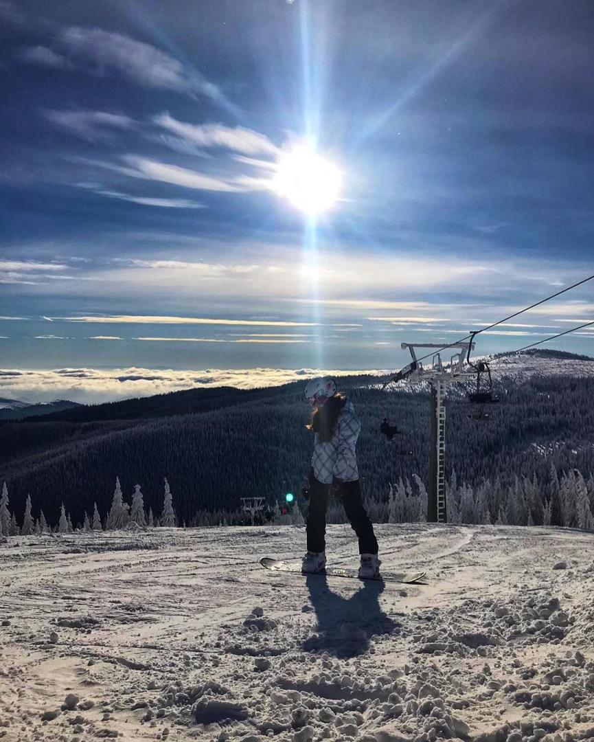 FOTO: Weekend la ski. Peisaje uimitoare pe pârtiile din Cluj