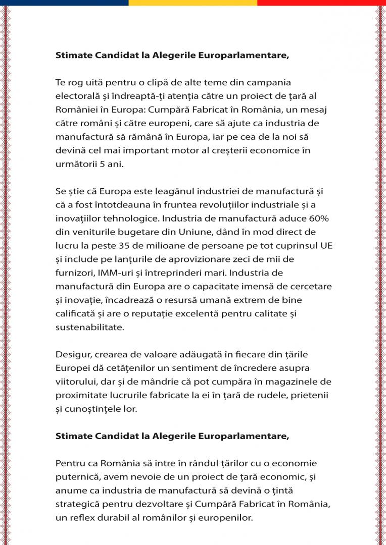 Cumpără Fabricat în România