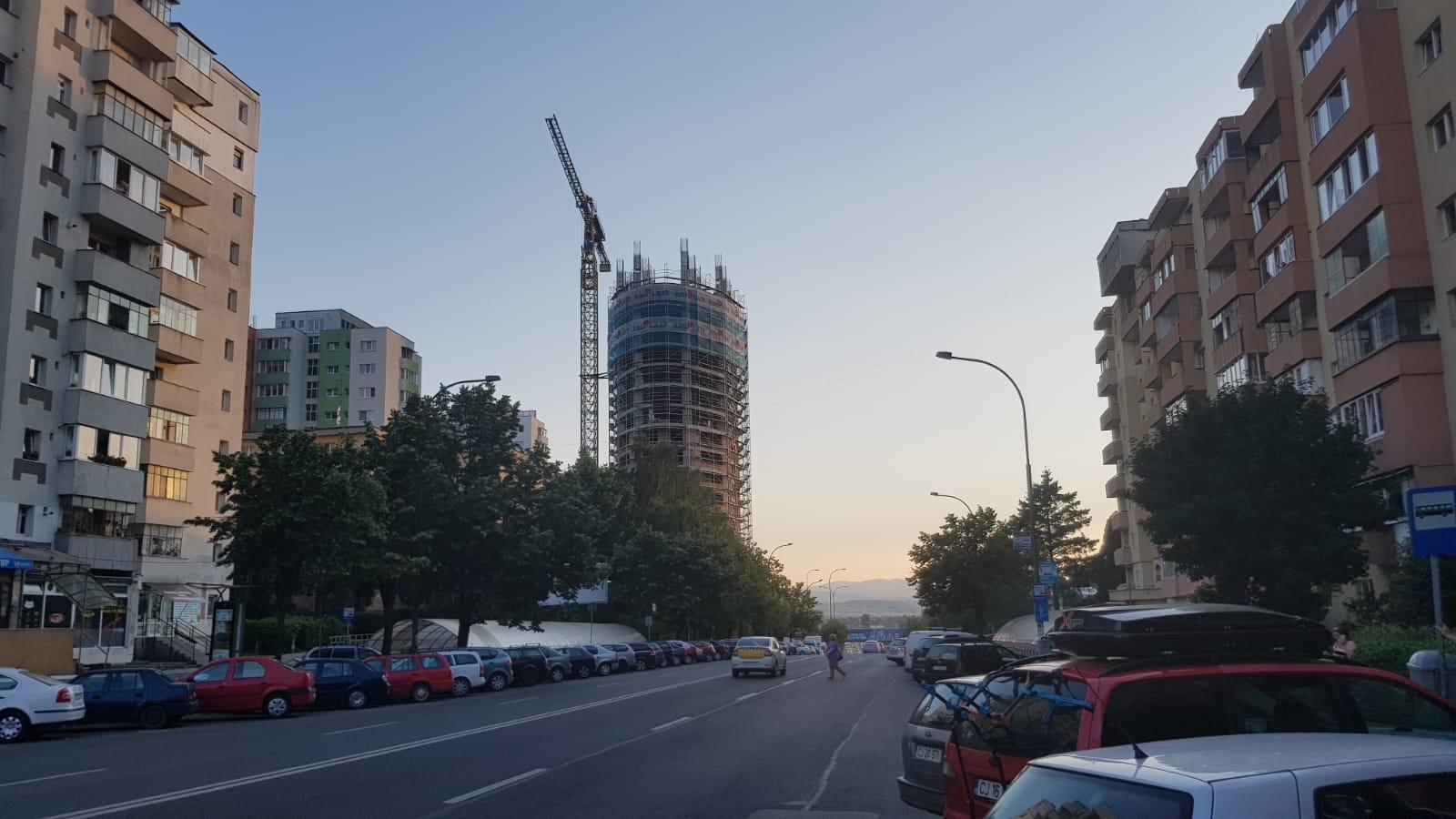 Clujul intră în topul celor mai înalte clădiri în construcție din România