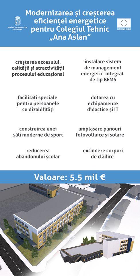 Bani de la Bruxelles pentru educaţie! Prima „școală verde” din Cluj şi grădiniţă cu 400 locuri
